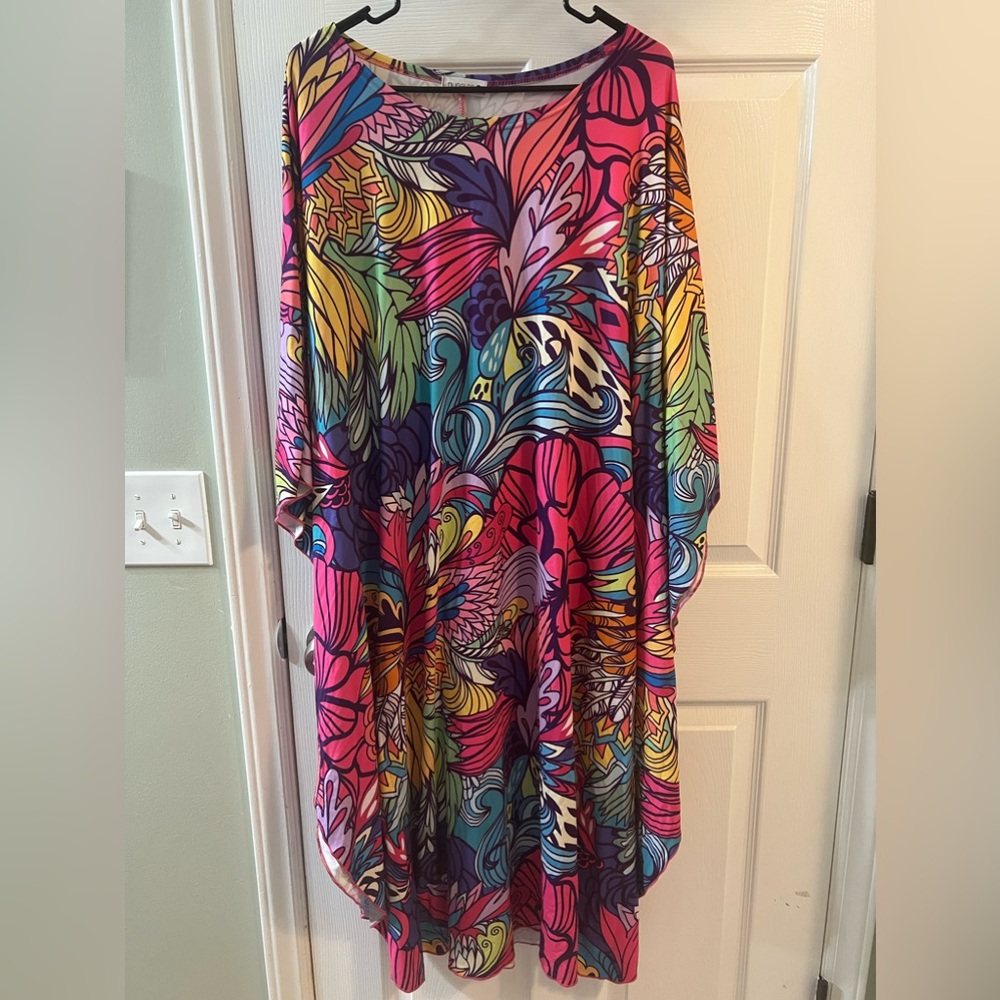 Nuggles swim / athleisure dress - 2X